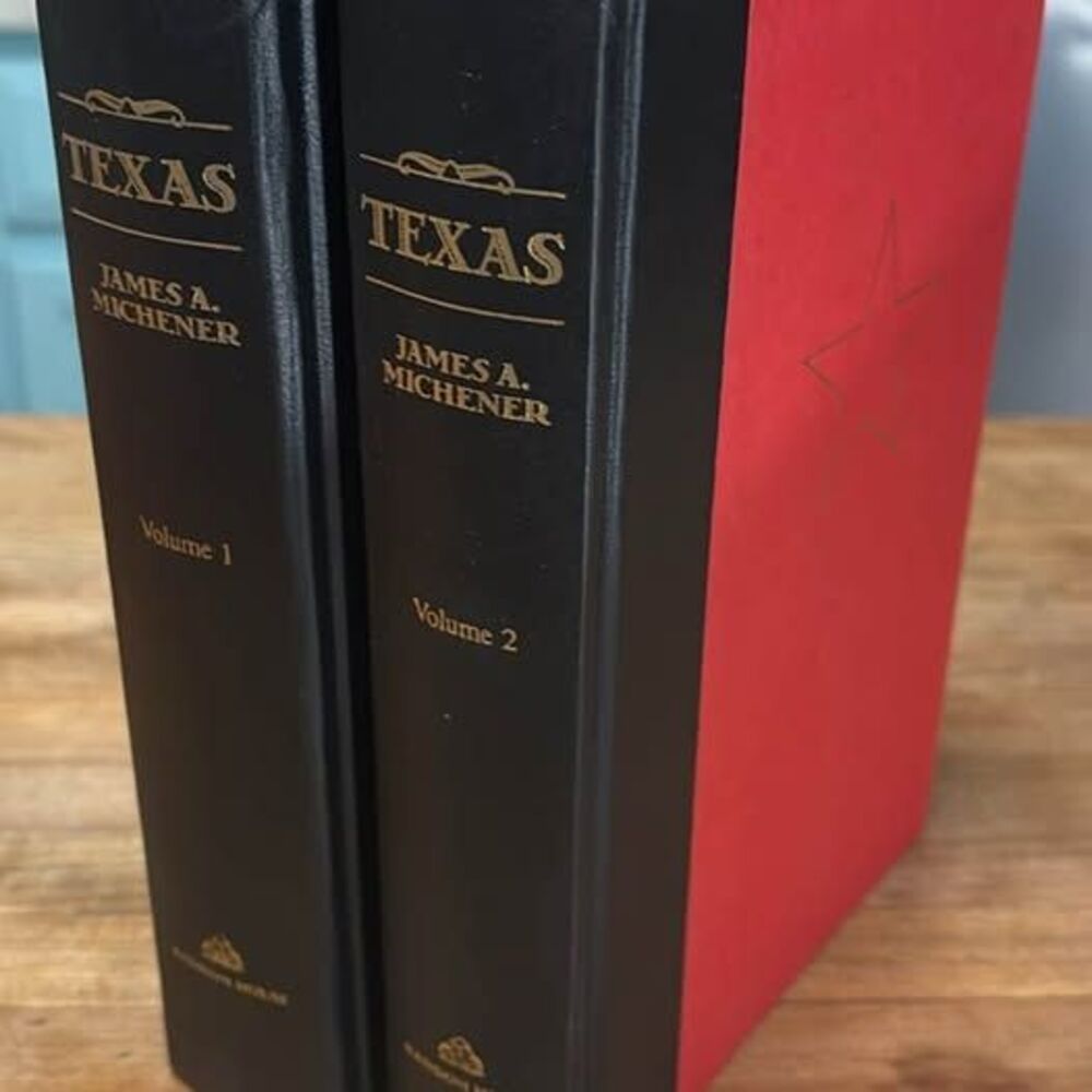 Texas by James A. Michener (2 Volume Set) Random House